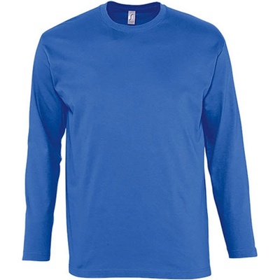 SOĽS Monarch pánské triko s dlouhým rukávem SL11420 Royal blue