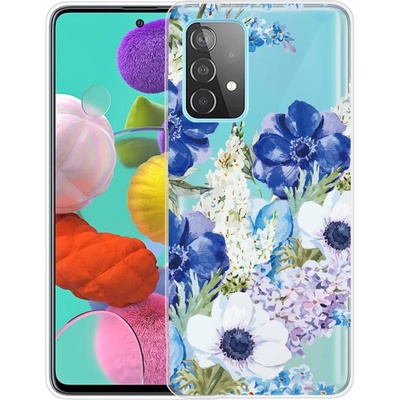 Forcell Силиконов Калъф за Samsung A32, Printing Flower Case, Цветен (5901012328891)