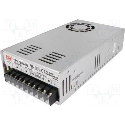 MEAN WELL SPV-300-48 Napájecí zdroj: spínaný; k vestavbě,programovatelný; 300W; 48VDC