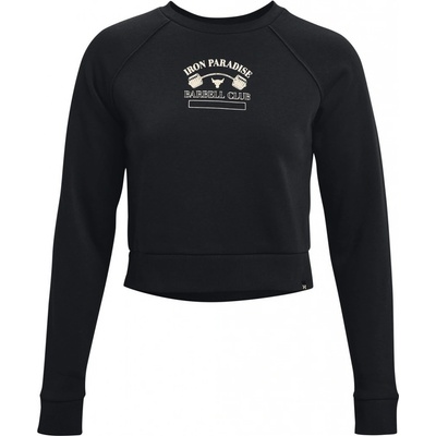 Under Armour UA Pjt Rck Hm Gym Flc Crw-BLK 1373600-001
