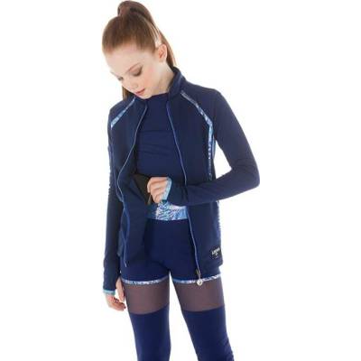 Termo mikina na zip Crystal Blue II