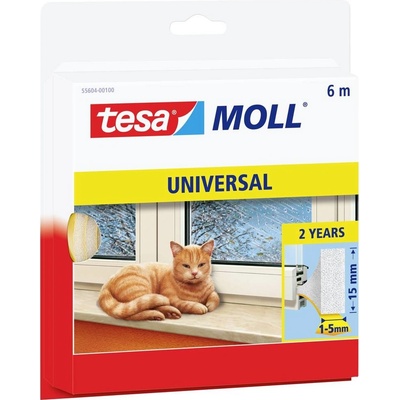 Tesa Tesamoll Universal 55604-00100-00 Tesniaca páska 6 m x 15 mm biela 1 ks