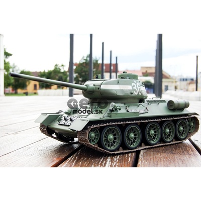 Torro RC tank T-34/85 Russian "Rudy" infra RTR 1:16