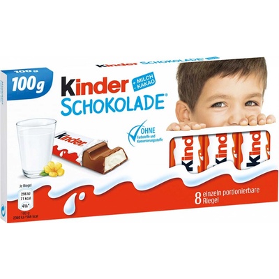 Ferrero Kinder Chocolate 8 x 100g – Zboží Dáma