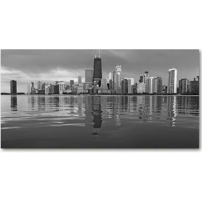 Foto obraz sklo tvrzené Chicago 100x50 cm