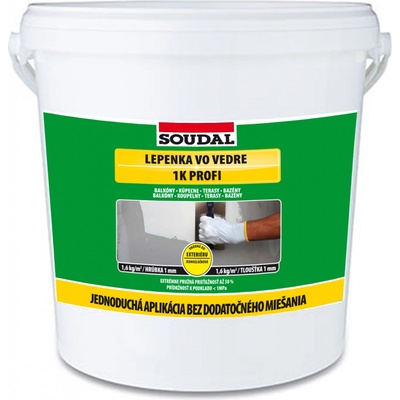 SOUDAL SOUDAL - Lepenka vo vedre 1K PROFI 12 kg