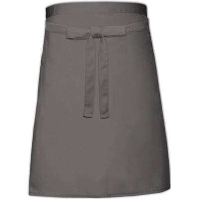 Link Kitchen Wear Pekařská zástěra X964 Dark Grey Pantone 431 90x50cm