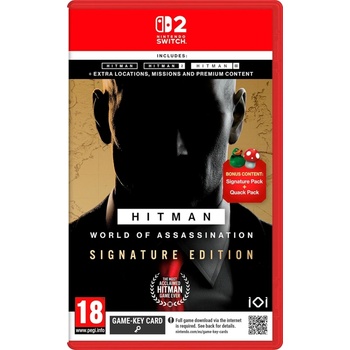 IO Interactive Hitman World of Assasination [Signature Edition] (Switch 2)