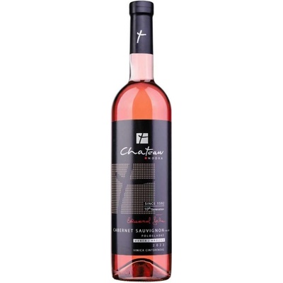 Chateau Modra Cabernet Sauvignon rosé Nízky histamín 2023 11,5% 0,75 l (čistá fľaša)