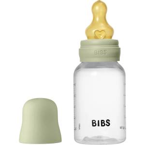 Bibs Бебешка бутилка РР с аксесоари Bibs - Sage, каучук, 150 ml (5016250) - ozone