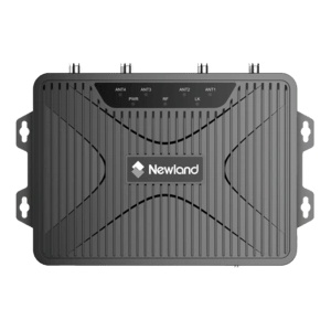 Newland URF520 NLS-URF520-00 Solea, RFID четец, UHF EU (865-868 MHz), 4 порта за антени, Ethernet, RS232, USB, PoE, черен (NLS-URF520-00)