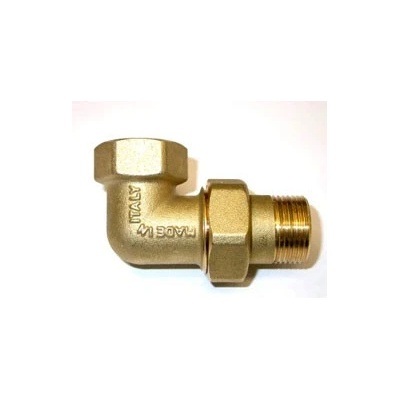 Emsan Topenářské šroubení rohové s plochým těsněním 5/4" 191