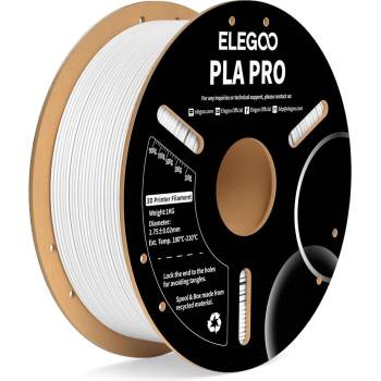 Elegoo PLA PRO -1.75mm-1KG-Cardboard Spool-White (50.203.0189)