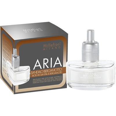 Millefiori Milano Aria náplň do elektrického difuzéru Santal a bergamot 20 ml – Zboží Dáma