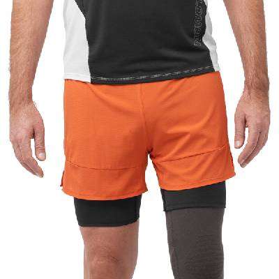 Salomon Шорти Salomon SENSE AERO 2IN1 SHORTS M Оранжев Velikost XL