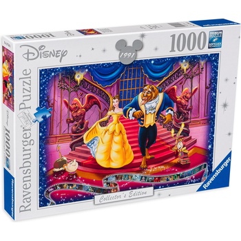 Ravensburger Пъзел Ravensburger от 1000 части - Красавицата и Звяра (12000320)