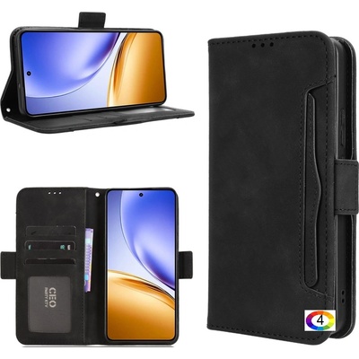 realme 14 5G / 14T 5G Magnetic Wallet Кожен Калъф и Протектор