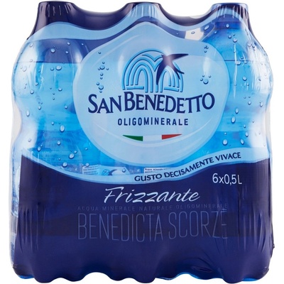 San Benedetto minerálni voda perlivá 6 x 0,5 l
