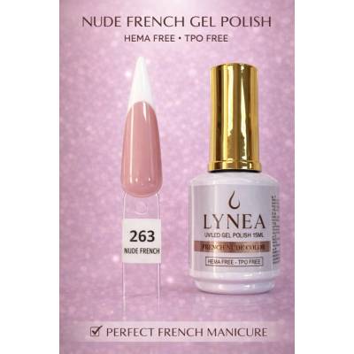 263 LNS Nude French Gellac 15ML – Perfektný French základ