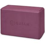 GAIAM Йога блокче Gaiam Block Yoga block - Dark Purple - размер 22, 9 x 15, 2 x 10, 1 cm (580-1407-0911)