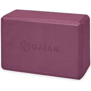 GAIAM Йога блокче Gaiam Block Yoga block - Dark Purple - размер 22, 9 x 15, 2 x 10, 1 cm (580-1407-0911)