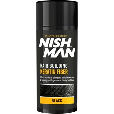 Nish Man Keratínové vlákna v spreji na posilnenie vlasov Nish Man (21 g)