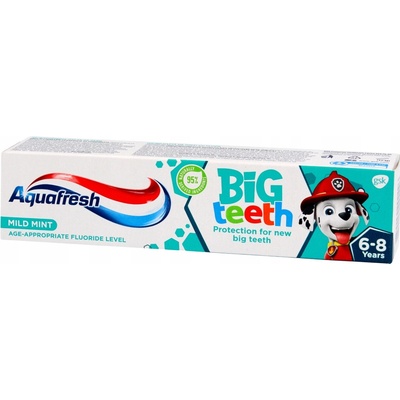 Aquafresh Big Teeth 6-8 rokov Psi Patrol 50 ml