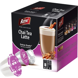 Café René | Chai Tea Latte - 16 капсули за Dolce Gusto®
