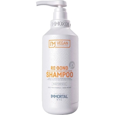 Immortal VEGAN Re-Bond Shampoo obnovující šampon na vlasy 500 ml