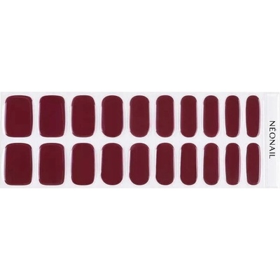 Gélové nálepky na nechty NEONAIL Gel Stickers Easy On M05 7,20 ml červené