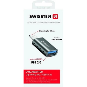 SWISSTEN Adapter OTG Lightning (iPhone) / USB