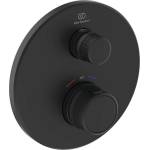 Ideal Standard CeraTherm Navigo - Термостатична душ-батерия за вграждане, копринено черна A7295XG (A7295XG)