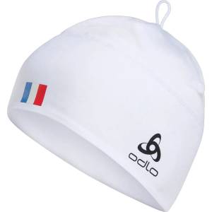 Odlo Зимна шапка (beanie) Odlo Hat Polyknit Fan Warm Eco Beanie - White - размер One Size (204-7904-0311)