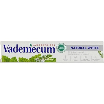 Vademecum Natural white zubná pasta 75 ml