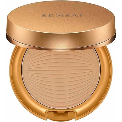 Sensai Silky Bronze Natural Veil Compact voděodolný pudr SC02 Natural 8,5 g
