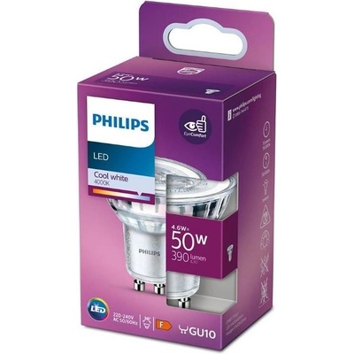 Philips LED žárovka GU10/4,6W/230V 4000K P5440