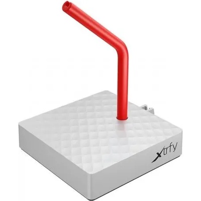 Xtrfy Геймърски аксесоар Bungee Xtrfy B4, за кабела на мишката, Ретро (бял, червен) | XTRFY-ACC-1213 (XTRFY-ACC-1213)