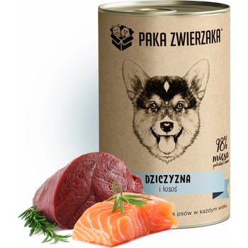 Paka Zwierzaka Храна за домашни любимци Game and Salmon (400 г)