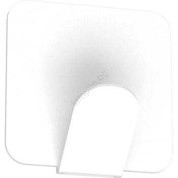 Luminex Стенна закачалка 4x4 см бял (LU9857)