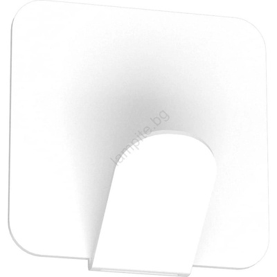 Luminex Стенна закачалка 4x4 см бял (LU9857)