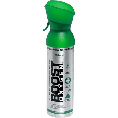 BOOST OXYGEN Doplňkový kyslík pro dýchání Boost Oxygen Přírodní Střední 5 l