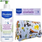 Mustela Промо комплект Mustela - Бебешко мляко, крем против подсичане + несесер - ozone