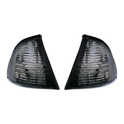 Кристални мигачи до фара bmw e46 комби (98-01) - черни