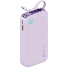 Usams US-CD225 10000 mAh fialová