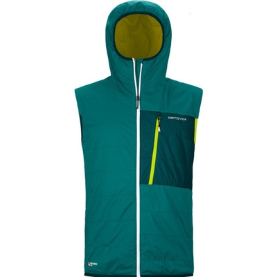 Ortovox Swisswool Piz Duan Vest Men's Pacific Green