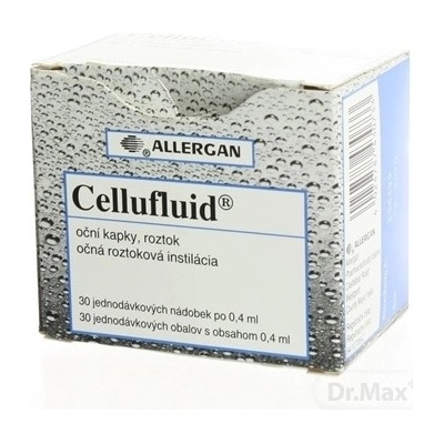 Cellufluid int.oph.30 x 0,4 ml/2 mg
