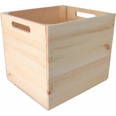 ČistéDrevo drevený box 33 x 38 x 33 cm