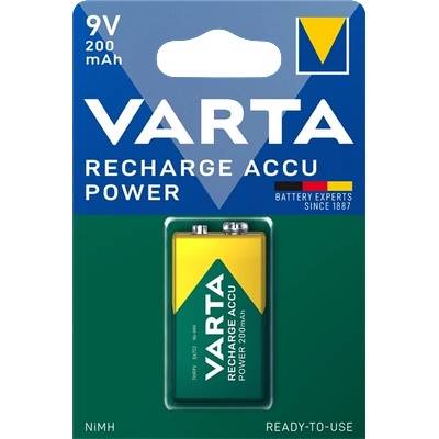 VARTA Батерия Varta 9V 200 mAh (1 бр. в опаковка) (56722101401) (56722101401)