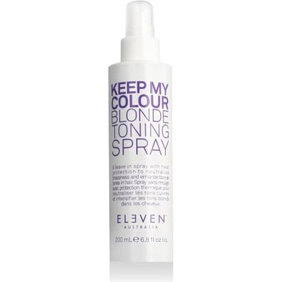 Eleven Keep My Colour Blonde Toning Spray тониращ спрей за руса коса без отмиване 200 ml унисекс