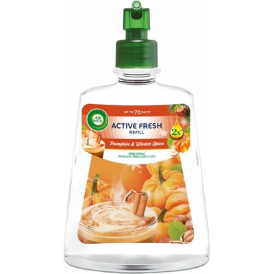 Air Wick Active Fresh Spicy Pumpkin Magic Náplň do automatického osviežovača vzduchu 228 ml